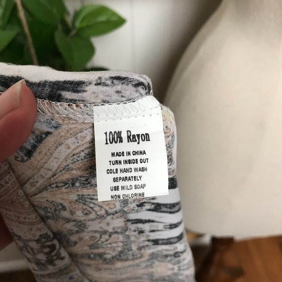 BOHO AUSTRALIA High/Low Cold Shoulder Rayon dress - Picture 9 of 9